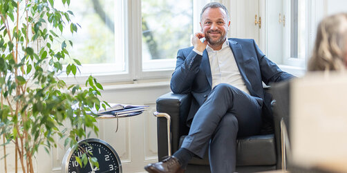 Mag. Gerhard Gründl im Gespräch